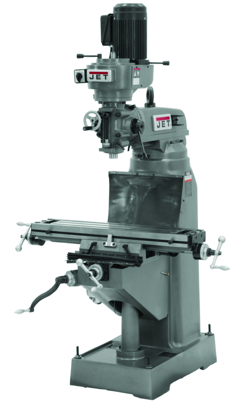 JVM-836-3 Mill With 3-Axis ACU-RITE 200S DRO (Knee) With X and Y-Axis Powerfeeds - First Tool & Supply