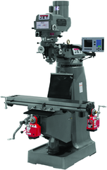 JTM-4VS-1 Mill With 3-Axis ACU-RITE 200S DRO (Quill) With X and Y-Axis Powerfeeds - First Tool & Supply