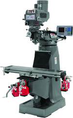 JTM-4VS Mill With ACU-RITE 200S DRO With X, Y and Z-Axis Powerfeeds - First Tool & Supply