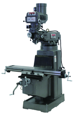 JTM-1050 Mill With 3-Axis ACU-RITE 200S DRO (Quill) and X-Axis Powerfeed - First Tool & Supply