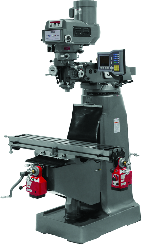 JTM-4VS-1 Mill With ACU-RITE VUE DRO and X and Y-Axis Powerfeeds - First Tool & Supply