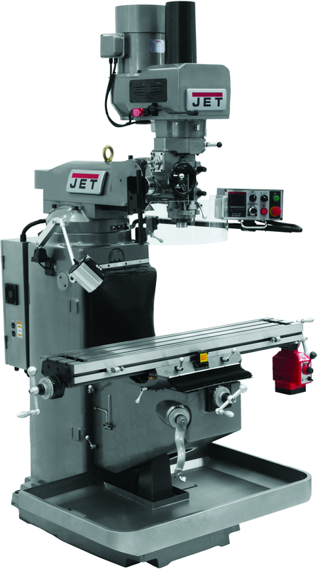 JTM-949EVS Mill With X-Axis Powerfeed and Air Powered Draw Bar - First Tool & Supply