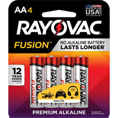 AA Fusion Alkaline Batteries-4Pk - First Tool & Supply