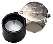 #816168 - 7X Power - 19.8mm Round - Hastings Triplet Folding Magnifier - First Tool & Supply