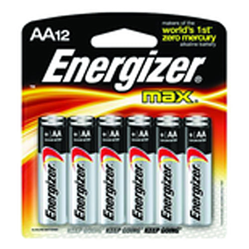 AA Max Alkaline Battery 12 Pack - First Tool & Supply