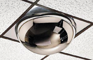 22" Dome- 2x4' 360° Drop-In Ceiling Mount - Safety Mirror - First Tool & Supply