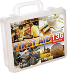 136 Pc. Multi-Purpose First Aid Kit - First Tool & Supply