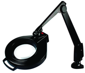 28" Arm 1.75X LED Mag Ben Bench Clamp, Floating Arm Circline - First Tool & Supply