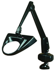 26" LED Magnifier 2.25X Desk Base W/ Floating Arm Hi-Lighter - First Tool & Supply