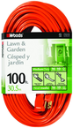 Woods Extension Cord - 100' Medium Duty 1-Outlet (Outdoor Style) - First Tool & Supply