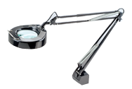 Floating Arm Magnifier Light - 5" Rnd Lens; 3 Diopter - First Tool & Supply
