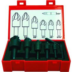 5 PC SET 100D 6FL CARB CSINK - First Tool & Supply