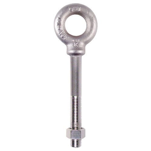 Plain Pattern Nut Eye Bolt - 3/4″-10 Thread Size, 1 1/2″ Eye Diameter - First Tool & Supply