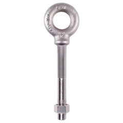 Plain Pattern Nut Eye Bolt - 3/4″-10 Thread Size, 1 1/2″ Eye Diameter - First Tool & Supply