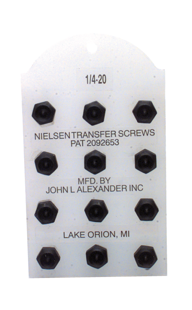 Nielsen Transfer Screw -- 3/8-24 (Set of 12) - First Tool & Supply