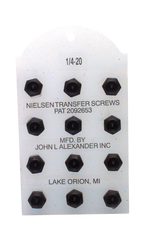 Nielsen Transfer Screw Set - 5/16 - 1/2 Set of 12) - First Tool & Supply