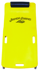 Low Profile Plastic Creeper - Body-fitting Design - Yellow - First Tool & Supply