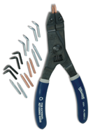 Retaining Ring Pliers -- Model #23801--up to 1'' Ext. Capacity - First Tool & Supply