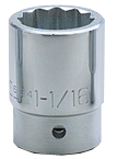 1-3/4 x 2-3/4" - 3/4" Drive - 12 Point - Standard Socket - First Tool & Supply