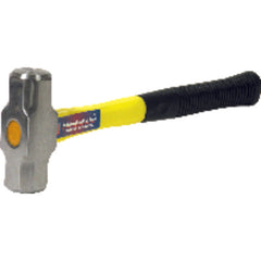 ‎Double Faced Engineers Hammer - 3.0 lbs-16″ Fiberglass Handle - First Tool & Supply