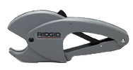 Ridgid Pipe & Tube Cutter -- 1/8 thru 1-1/2'' Capacity-Plastic Cutting - First Tool & Supply