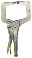 C-Clamp -- #18R Plain Grip 0-8'' Capacity 18'' Long - First Tool & Supply