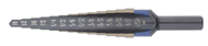 4-22mm Dia. - TiN Coated - HSS Step Drill - First Tool & Supply