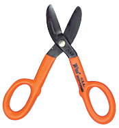 3'' Blade Length - 12-1/2'' Overall Length - Straight Cutting - Straight Patter Snips - First Tool & Supply