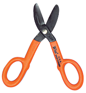1-3/4'' Blade Length - 7'' Overall Length - Straight Cutting - Straight Patter Snips - First Tool & Supply