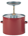 #P702; 2 Quart Capacity - Safety Plunger Can - First Tool & Supply