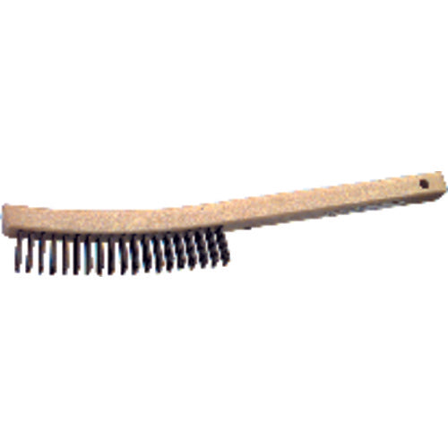 6″ × 14″ - Tempered Steel Hand Scratch Industrial Hand Brush - First Tool & Supply