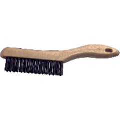 5 1/2″ × 10″ - Tempered Steel Hand Scratch Industrial Hand Brush - First Tool & Supply