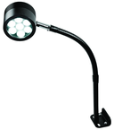 7 LED Spot Light  Dimmable  17" Flexible Gooseneck Arm  Direct Mount - First Tool & Supply