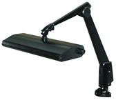 Broad Area Coverage LED Task Light  Dimmable  31" Floatng Arm  Clamp - First Tool & Supply