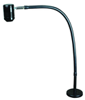 High Power LED Spot Light  Dimmable  25" Flexible Goose Arm  Magnet Base - First Tool & Supply