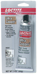 5920 Copper High Temp RTV Silicone - 11 oz - First Tool & Supply