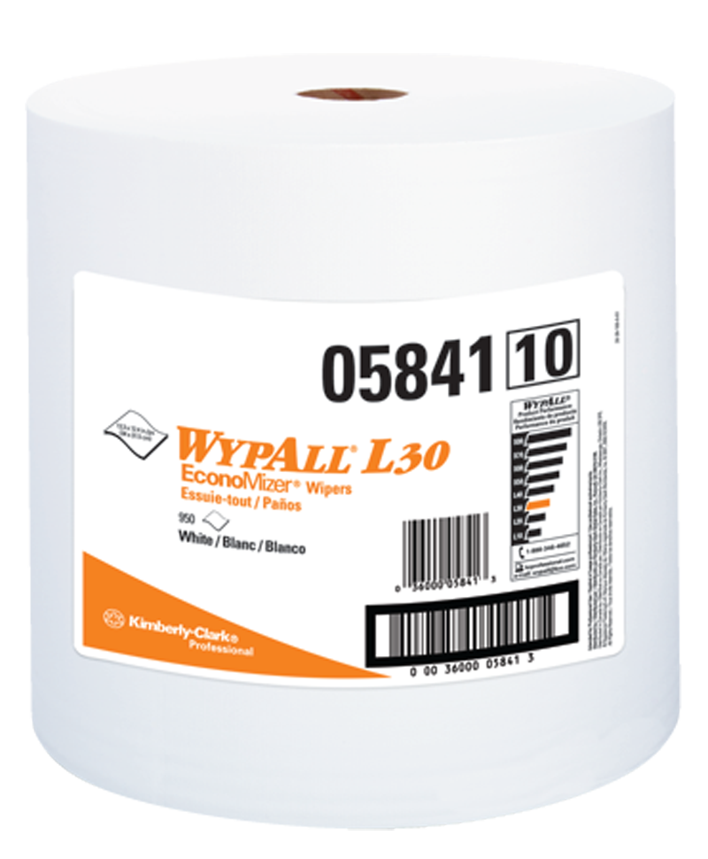 12.5 x 13.4'' - Package of 900 - WypAll L30 Jumbo Roll - First Tool & Supply