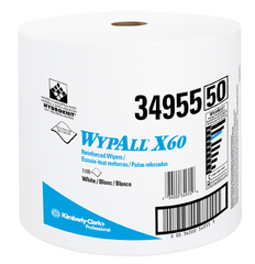 12.5 x 13.4'' - Package of 1100 - WypAll X60 Jumbo Roll - First Tool & Supply