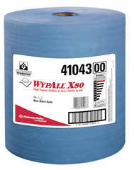 12.5 x 13.4'' - Package of 475 - WypAll X80 Jumbo Roll - First Tool & Supply