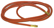 #0425 - 1/4'' ID x 25 Feet - 2 Male Fitting(s) - Air Hose with Fittings - First Tool & Supply