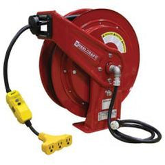 CORD REEL TRIPLE OUTLET GFCI - First Tool & Supply