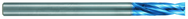 5.6mm Dia. X 110mm OAL 10XD-Carbide Drill-Flat Point -Aqua EX Coated - First Tool & Supply