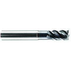 1/2" Dia. - 5/8" LOC - 4" OAL - 5 FL Carbide End Mill-AlCrN-X - First Tool & Supply