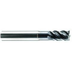 1/2" Dia. - 5/8" LOC - 4" OAL - 5 FL Carbide End Mill-AlCrN-X - First Tool & Supply