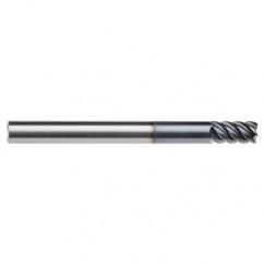 3/16" Dia. - 9/16 LOC - 2" OAL - 5 FL Carbide End Mill-AlTiN-x - First Tool & Supply