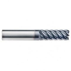 1/4" Dia. - 3/4" LOC - 2-1/2" OAL - 6 FL Carbide End Mill-AlTiN-x - First Tool & Supply