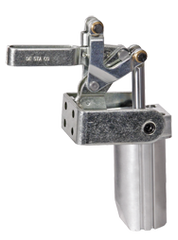 Vertical Pneumatic Cylinder - 375 lbs Holding Capacity; Bar Style U-Shape - First Tool & Supply