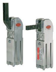 Pneumatic Enclosed Clamp - #81L16-14100 Vertical Arm - 354 in-lbf Maximum Holding Torque - First Tool & Supply