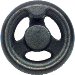 Cast Iron Hand Wheel (No Holes) - 4″ Wheel Diameter, 1 1/8″ Hub Diameter - First Tool & Supply