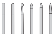 CARBIDE DIAM BURR SET#2 D/C METRIC - First Tool & Supply